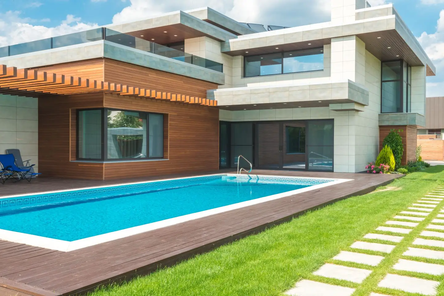 Swimming pool built in Darkwood, NSW